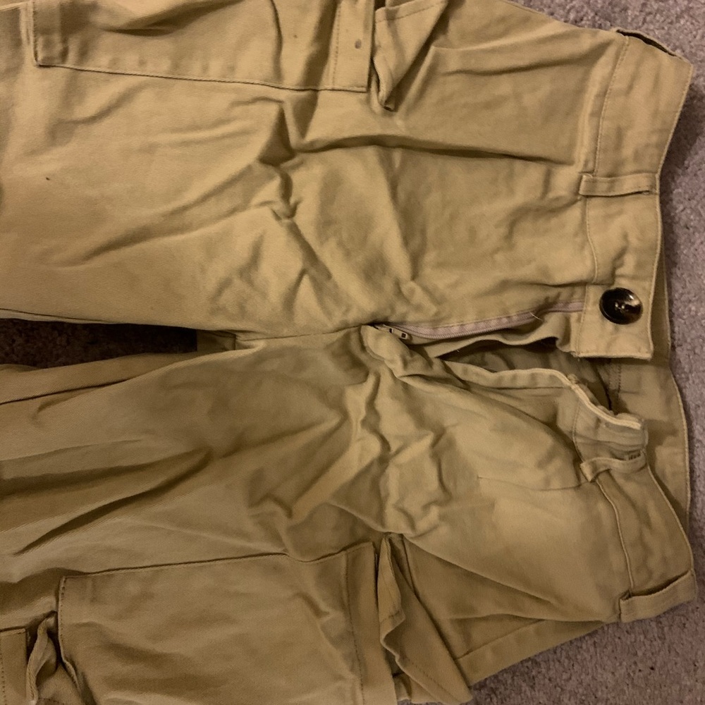 Shein beige cargo pants